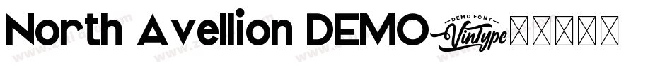 North Avellion DEMO字体转换